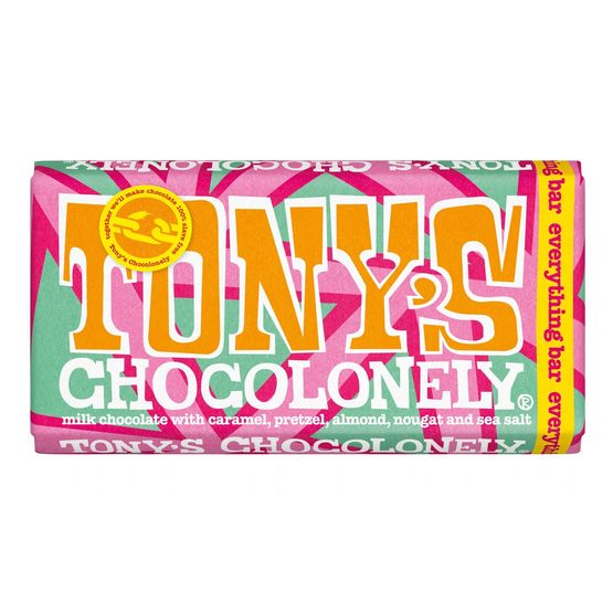 Tony's Chocolonely - Milk Chocolate Everything Bar