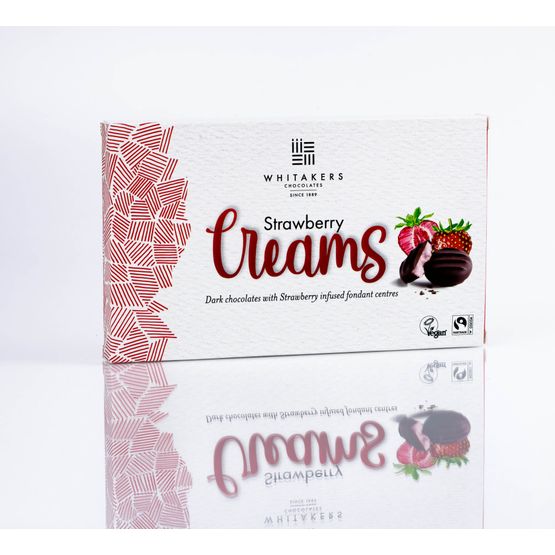 Whitakers - Dark Chocolate Strawberry Creams