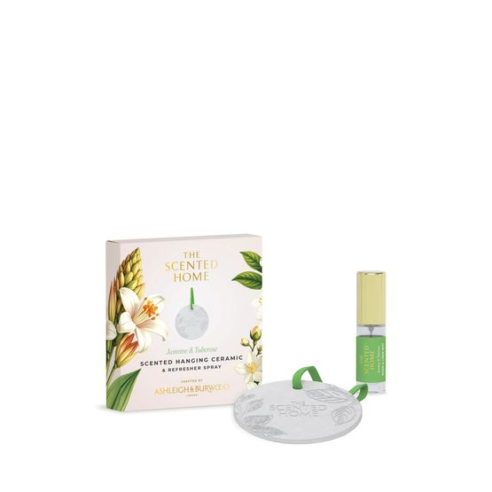 Ashleigh &amp; Burwood London - Jasmine &amp; Tuberose Scented Ceramic &amp; Spray