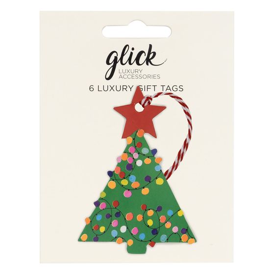 Glick - 6 Pack Multipack Tag Emerald Tree