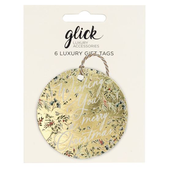 Glick - 6 Pack Multipack Tag Evergreen Embrace Gold