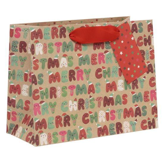 Glick - Landscape Medium Gift Bag Cheerful Greetings