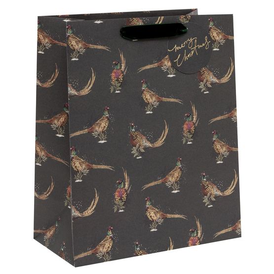 Glick - Large Gift Bag Jolly Pheasants