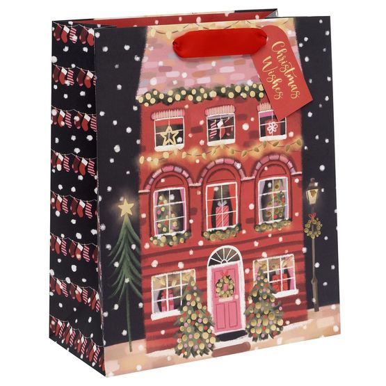 Glick - Large Gift Bag Merry Manor