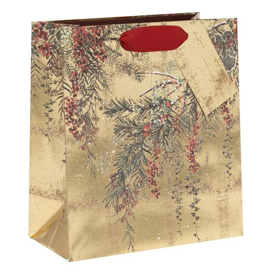 Glick - Medium Gift Bag Winter Gild