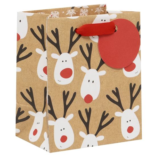 Glick - Mini Gift Bag Reindeer Selfie