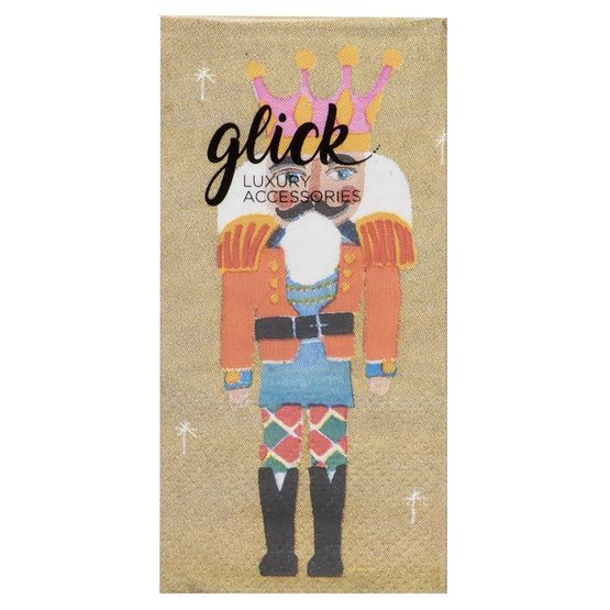 Glick - Paper Hankies Nutcrackers Kraft