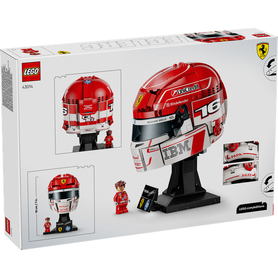 LEGO Editions - Scuderia Ferrari HP Charles Leclerc Helmet
