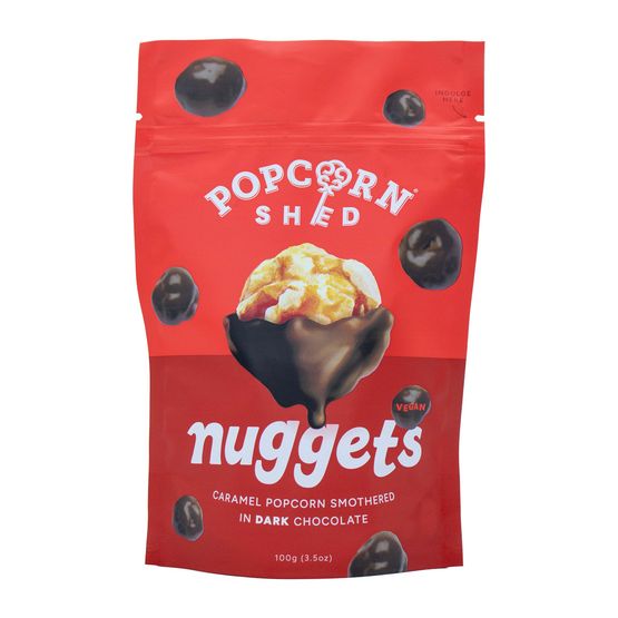 Popcorn Shed - Dark Chocolate Popcorn Nuggets