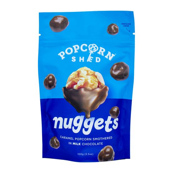 Popcorn Shed - Milk Chocolate Popcorn Nuggets