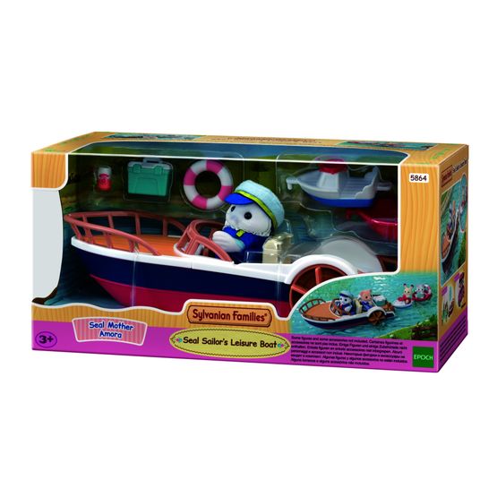 Sylvanian Families - Seal Sailors Leisure Boat
