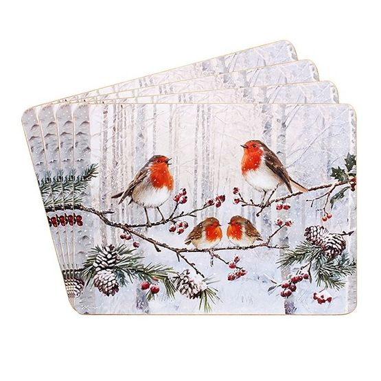 Joe Davies Macneil Robin Set Of 4 Placemats