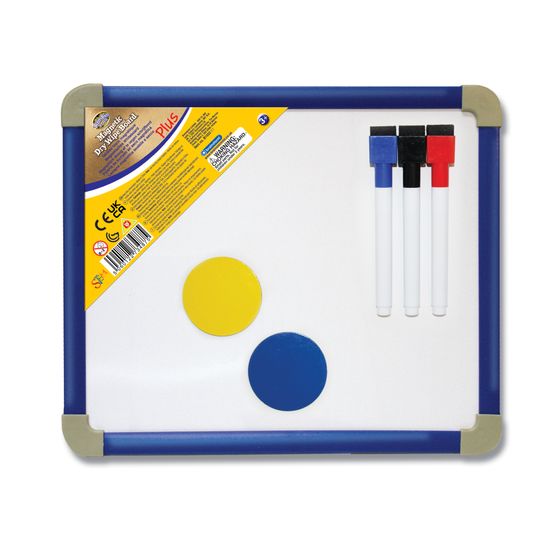 Magnetic Dry-Wipe Board Plus