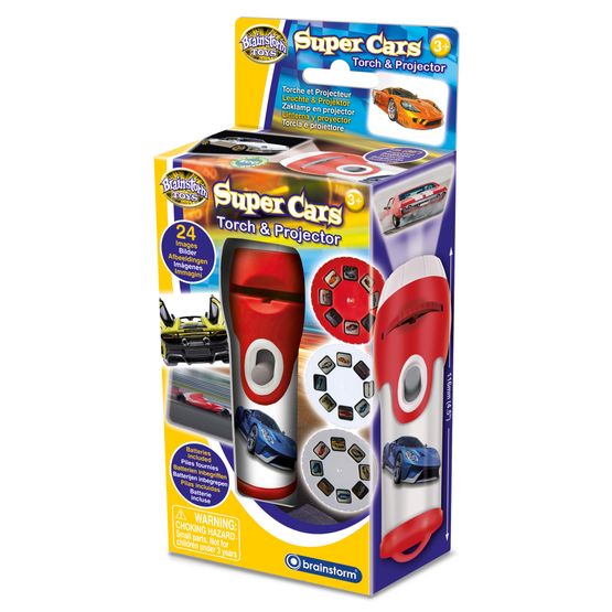 Super Cars Torch &amp; Projector