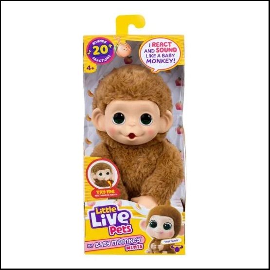 Little Live Pets My Baby Mini Monkey Single Pack