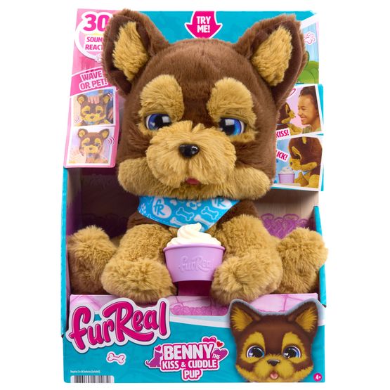 Just Play - FurReal Benny the Kiss &amp; Cuddle Pup