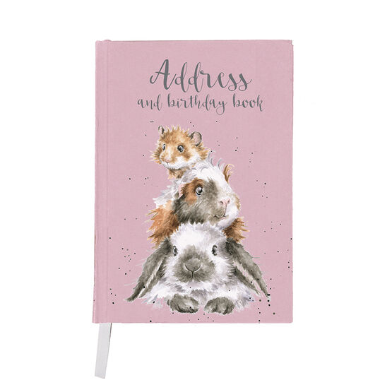 Wrendale Designs Address Book - Piggy in the Middle