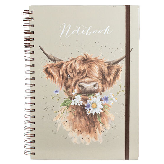 Wrendale Daisy Coo Large A4 Notebook