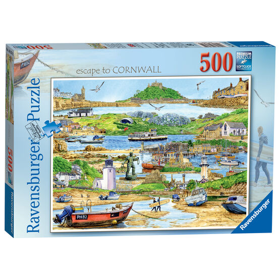 Ravensburger Escape to Cornwall 500 piece Jigsaw Puzzle - 16574