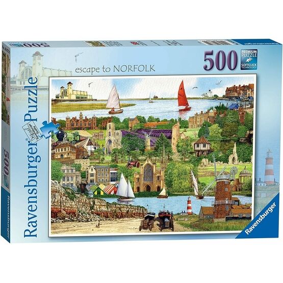 Ravensburger Escape to Norfolk 500 piece Jigsaw Puzzle - 16872