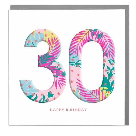 30 Happy Birthday Neon