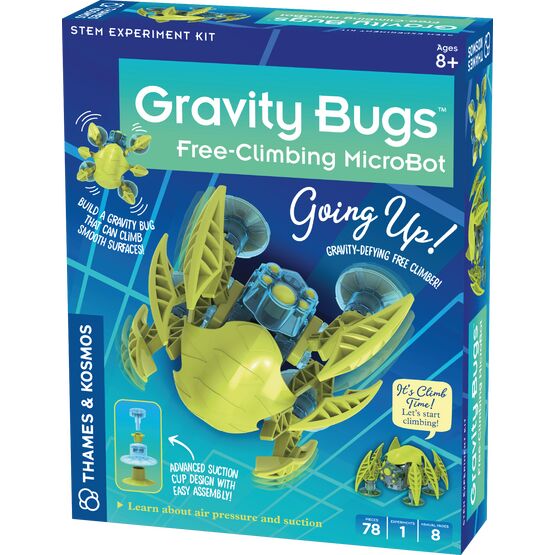 Thames & Kosmos - Gravity Bugs - Free-Climbing MicroBot - 550034