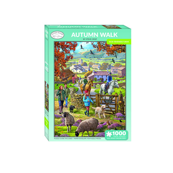 Otter House Jigsaw Autumn Walk 1000 Piece 75090