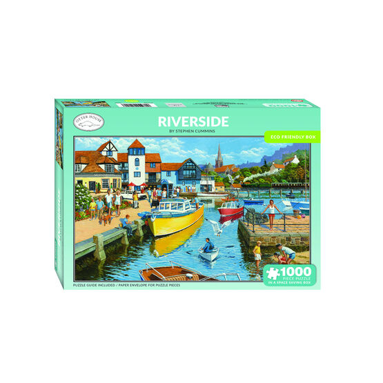 Otter House Jigsaw Riverside 1000 Piece 75080