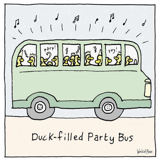 Bus With Ducks And Music