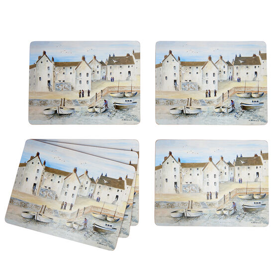 Creative Tops - Cornish Harbour Set of 6 Tablemats
