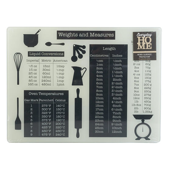 Creative Tops - Everyday Home Weights & Measures Work Surface Protector