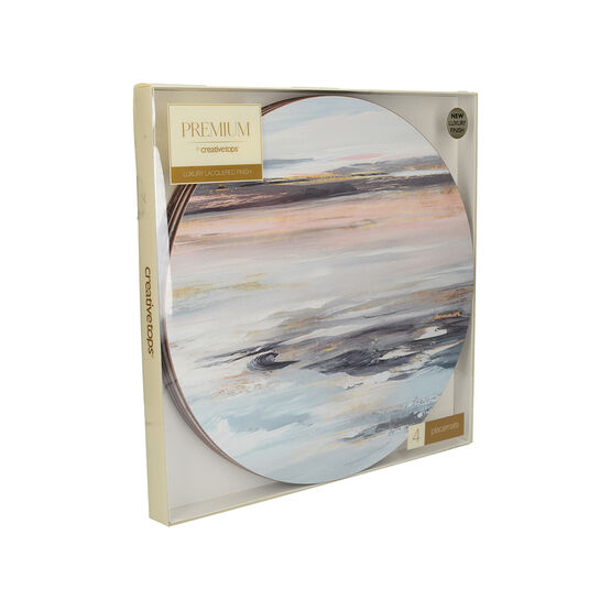Creative Tops - Tranquillity Set of 4 Premium Round Tablemats