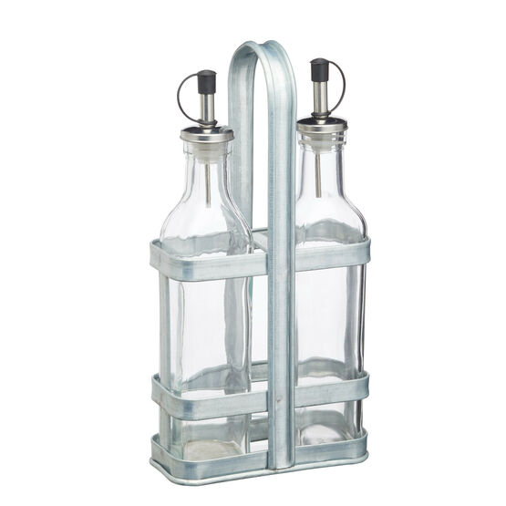 Industrial Kitchen - Glass Oil & Vinegar Set 225ml