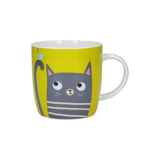 KitchenCraft - Barrel Mug Cat