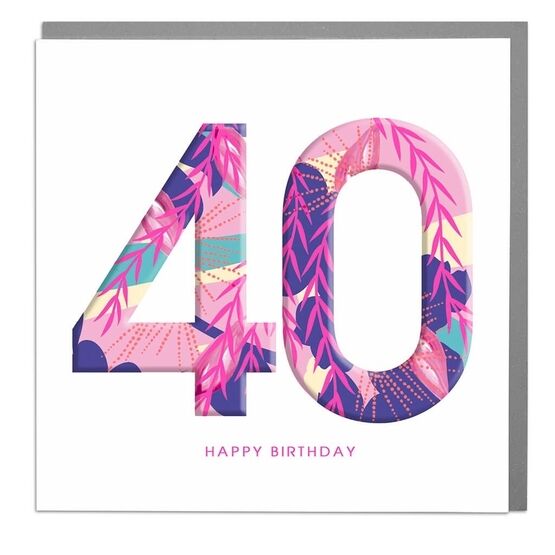 40 Happy Birthday Neon