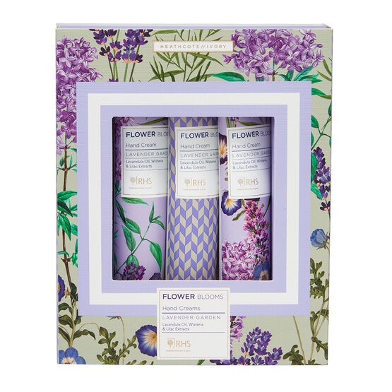 RHS - Lavender Garden Hand Cream 3 x 30ml