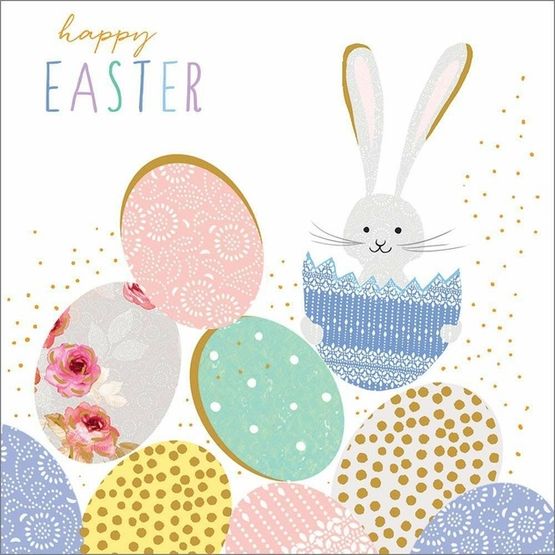 Easter Card - Happy Easter Bunny