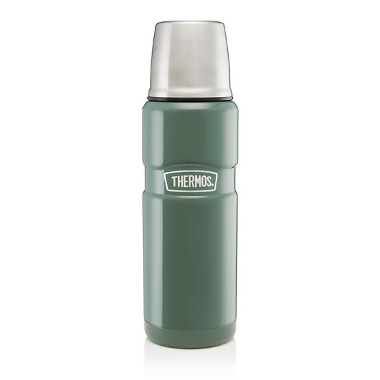 Thermos Stainless Steel King Flask - Green (470ml)
