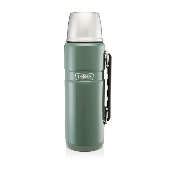 Thermos Stainless Steel 1.2L King Flask - Forest Green