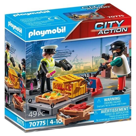 Playmobil - City Action Cargo - Customs Check - 70775