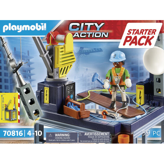 Playmobil City Action Starter Pack - Construction Site