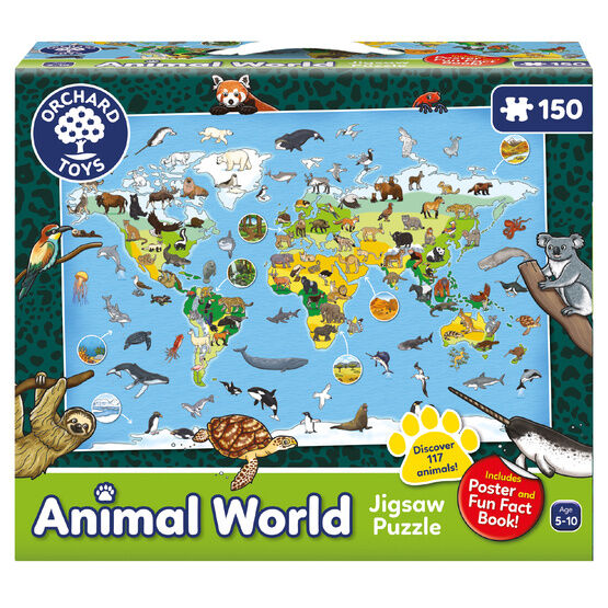 Orchard Toys Animal World Jigsaw Puzzle