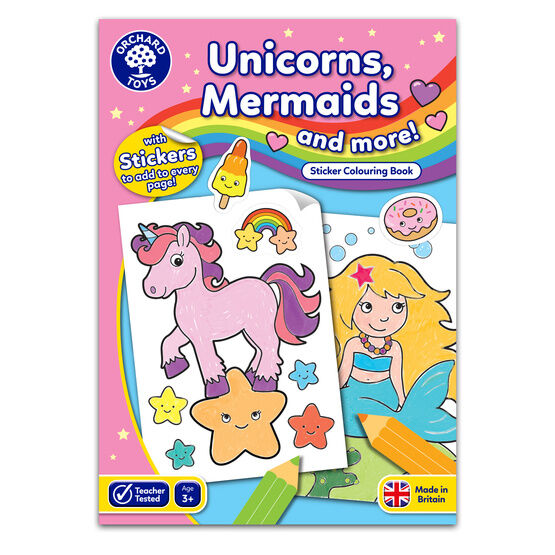Orchard Toys - Unicorns, Mermaids & More Colouring Book - CB15