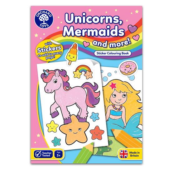 Orchard Toys - Unicorns, Mermaids &amp; More Colouring Book
