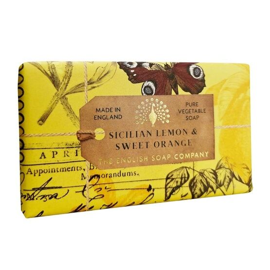 English Soap Company - Anniversary Collection - Sicilian Lemon & Sweet Orange 190g