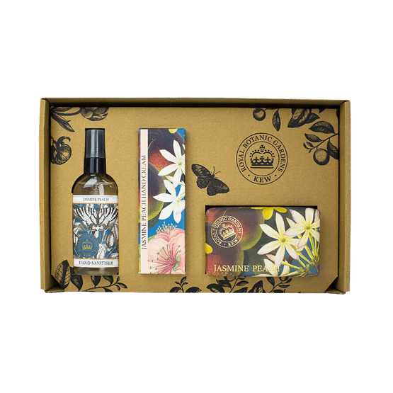 English Soap Company - Kew Gardens Jasmine Peach Luxury Hand Care Set
