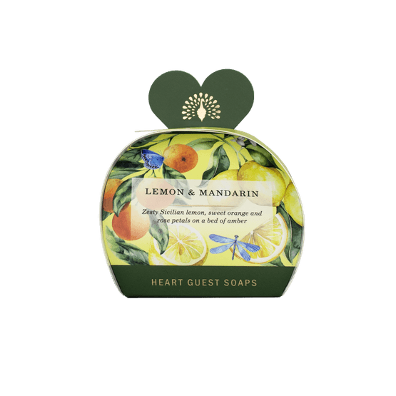English Soap Company - Heritage Guest Soap Lemon &amp; Mandarin 3 x 20g