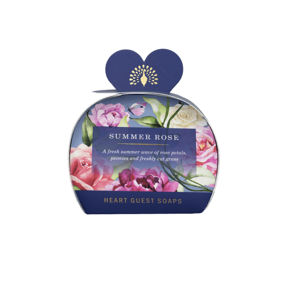 English Soap Company - Heritage Guest Soap Summer Rose 3 x 20g