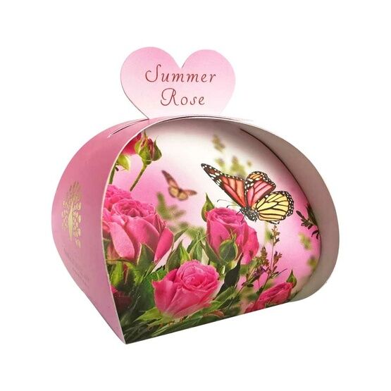 English Soap Company - Luxury Guest Soap - Summer Rose 60g
