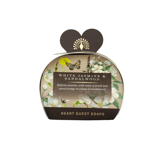 English Soap Company - Signature Guest Soap White Jasmine &amp; Sandalwood 3 x 20g